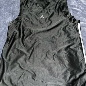 Jordan Black Basketball Jersey Top